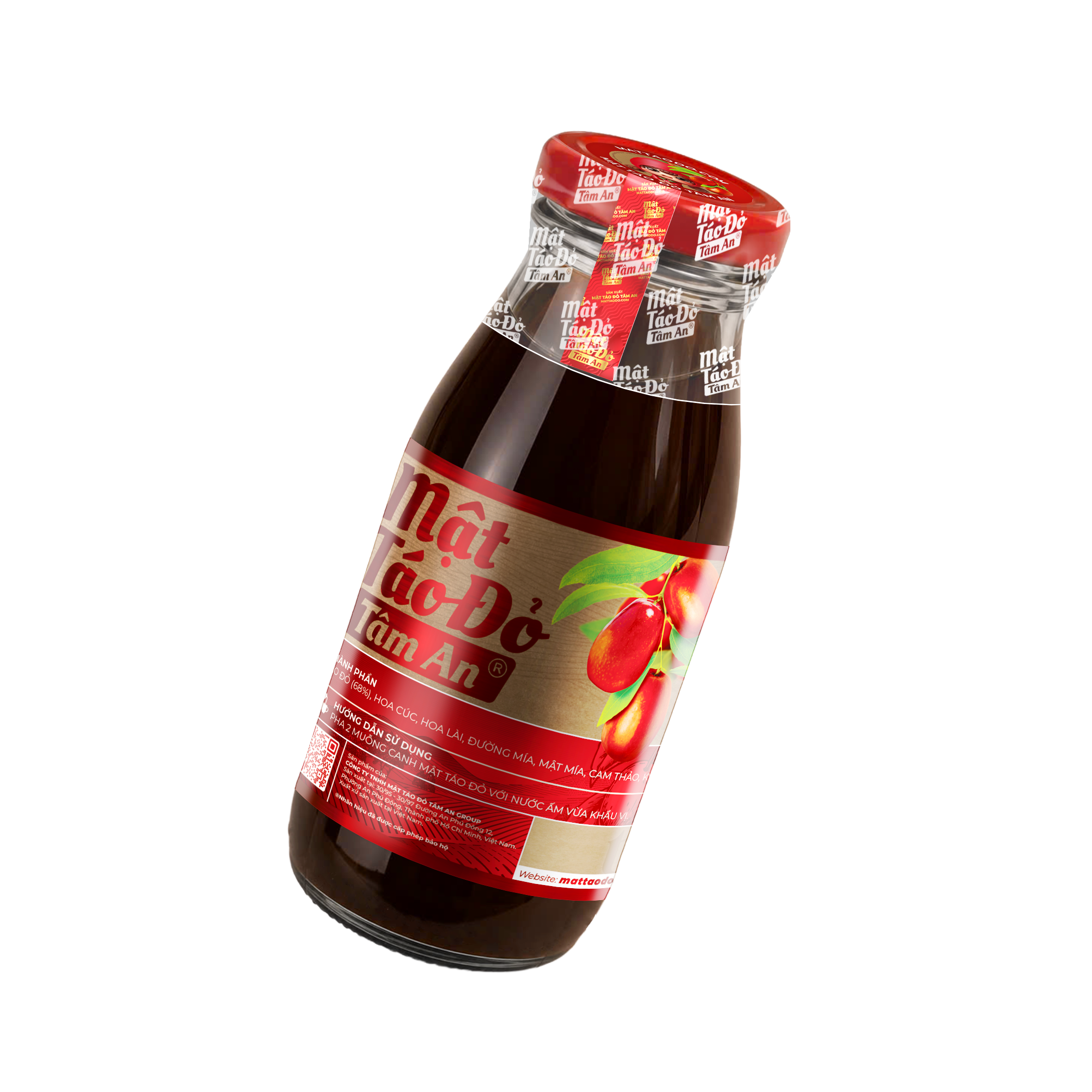 Chai Mật Táo Đỏ
