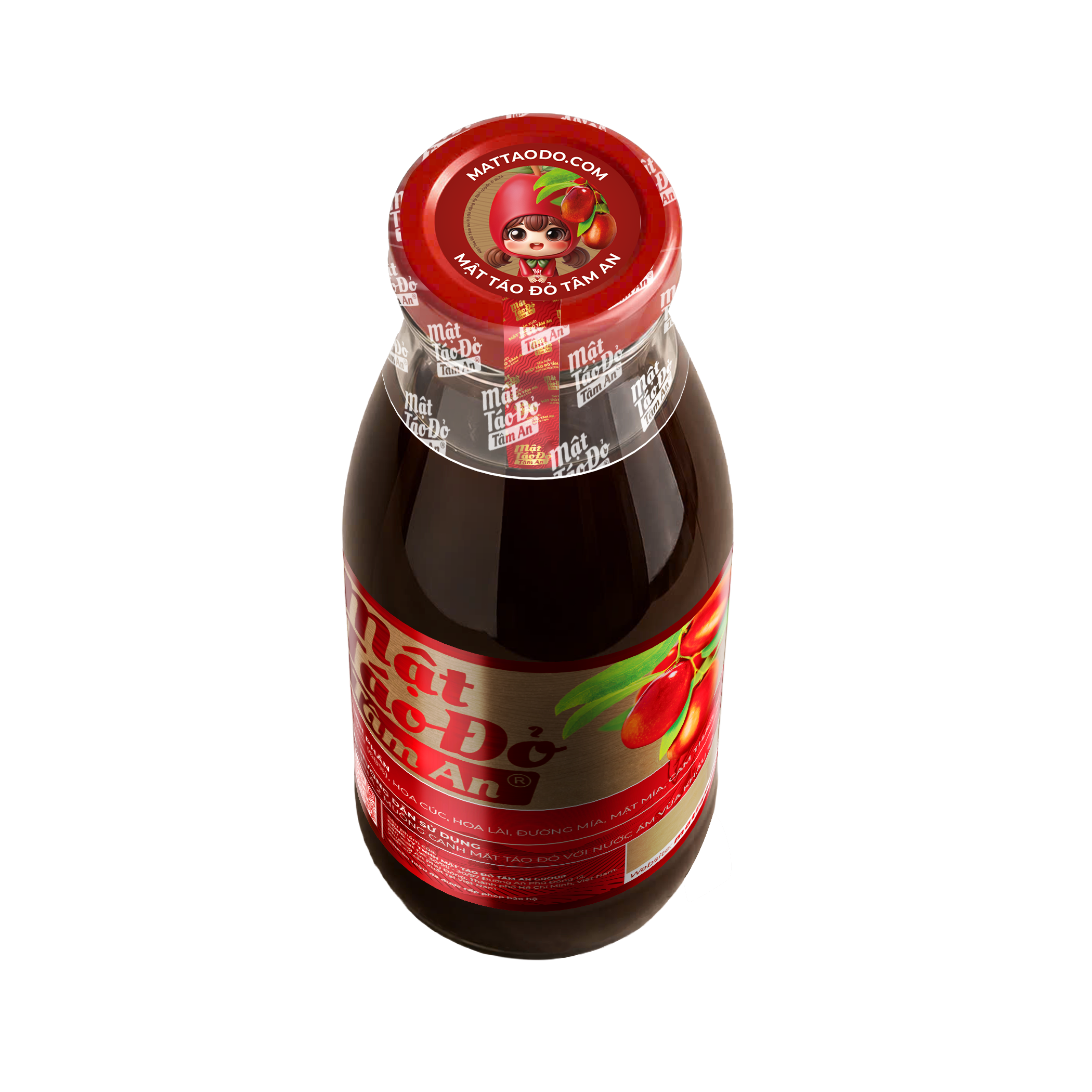 Chai Mật Táo Đỏ