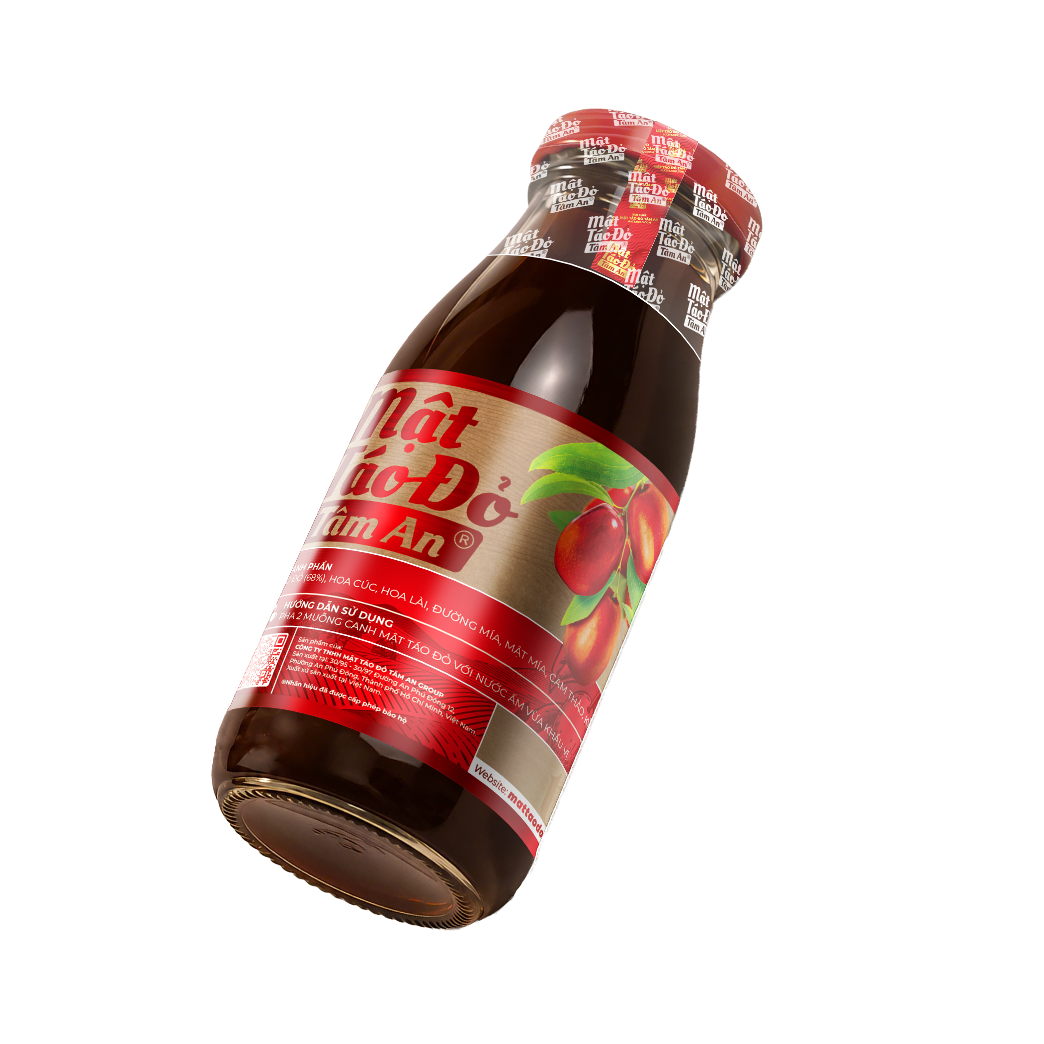Chai Mật Táo Đỏ