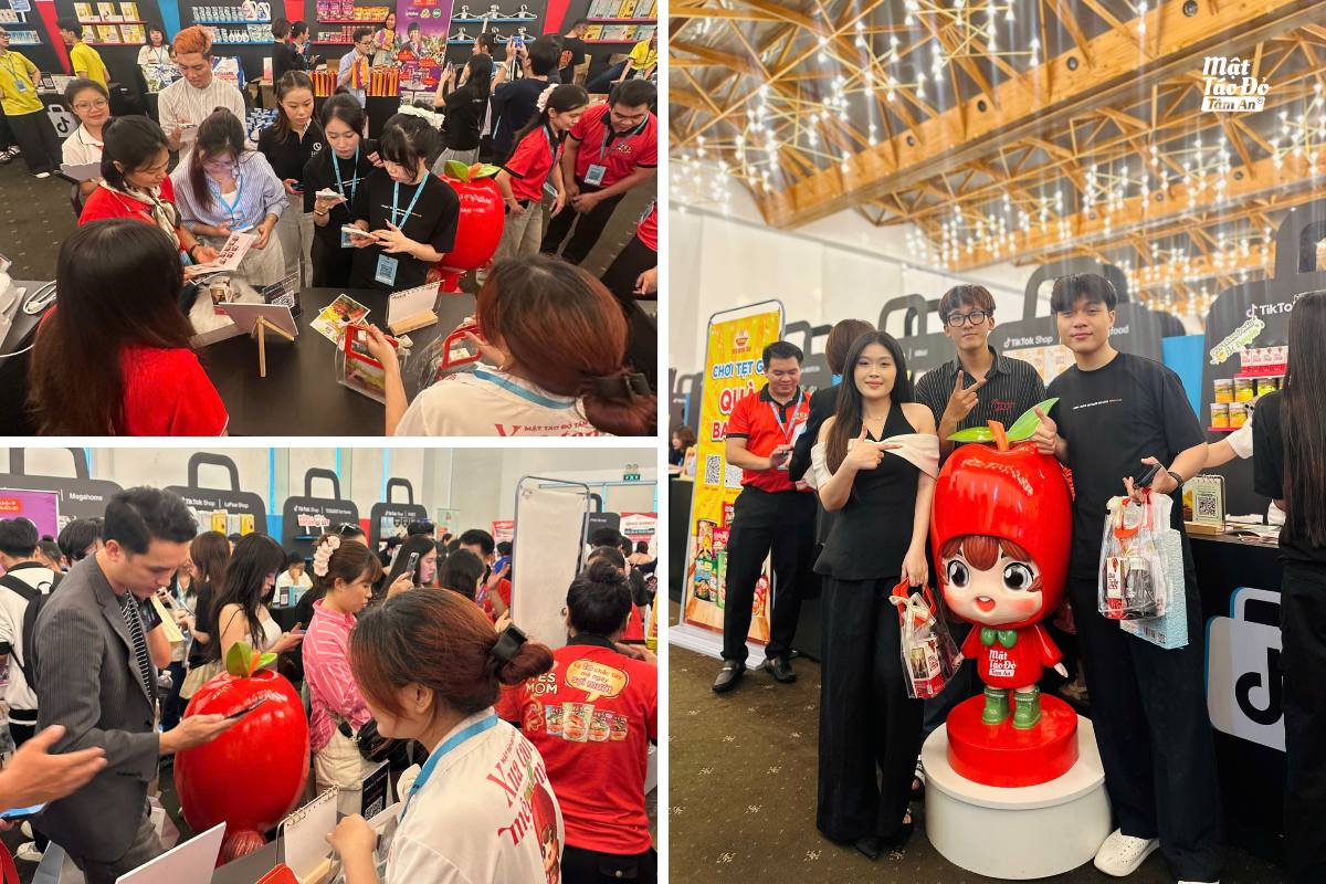 Mật Táo Đỏ Tâm An tại TikTok Shop Creator Bootcamp: Mega Sales 2025