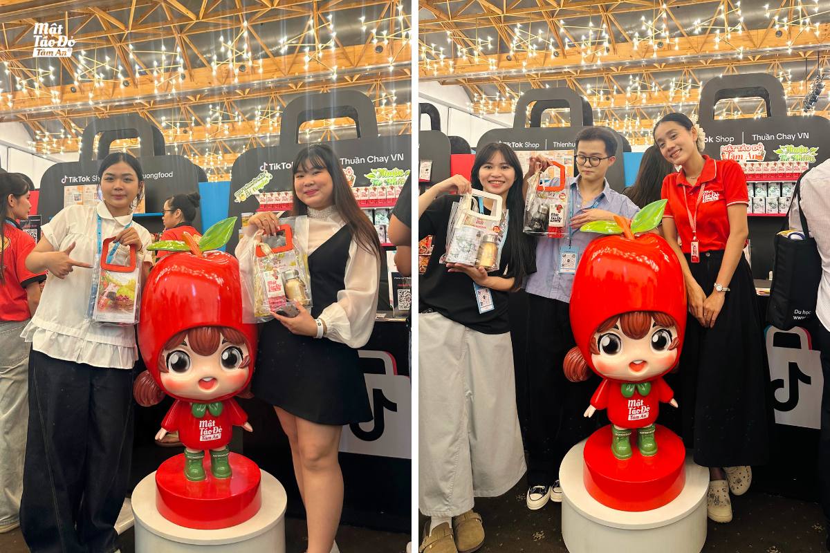 Mật Táo Đỏ Tâm An tại TikTok Shop Creator Bootcamp: Mega Sales 2025