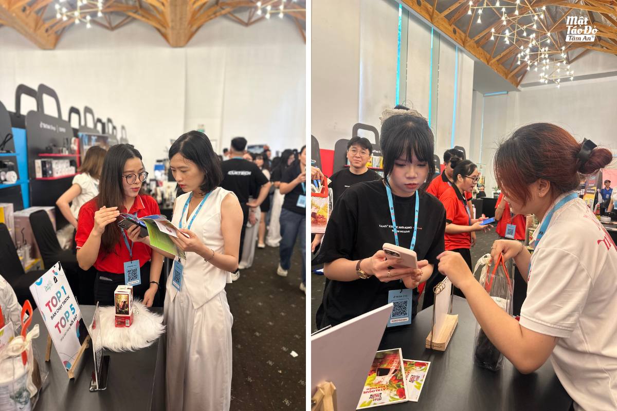 Mật Táo Đỏ Tâm An tại TikTok Shop Creator Bootcamp: Mega Sales 2025