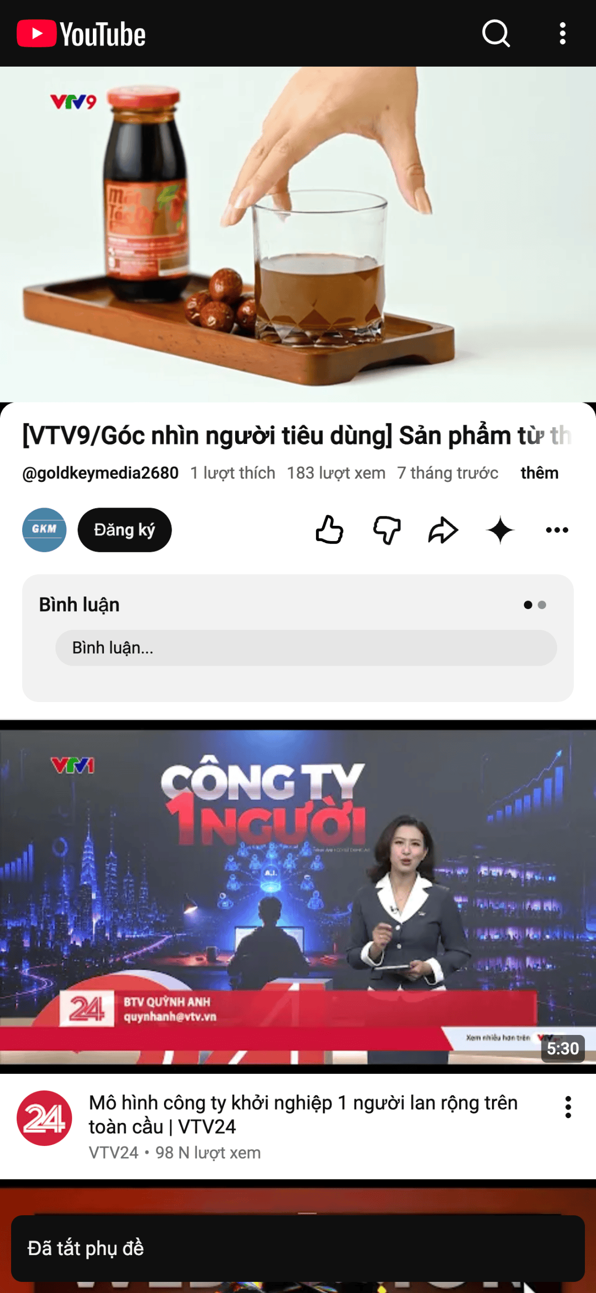 Video giới thiệu thương hiệu uy tín và chất lượng.